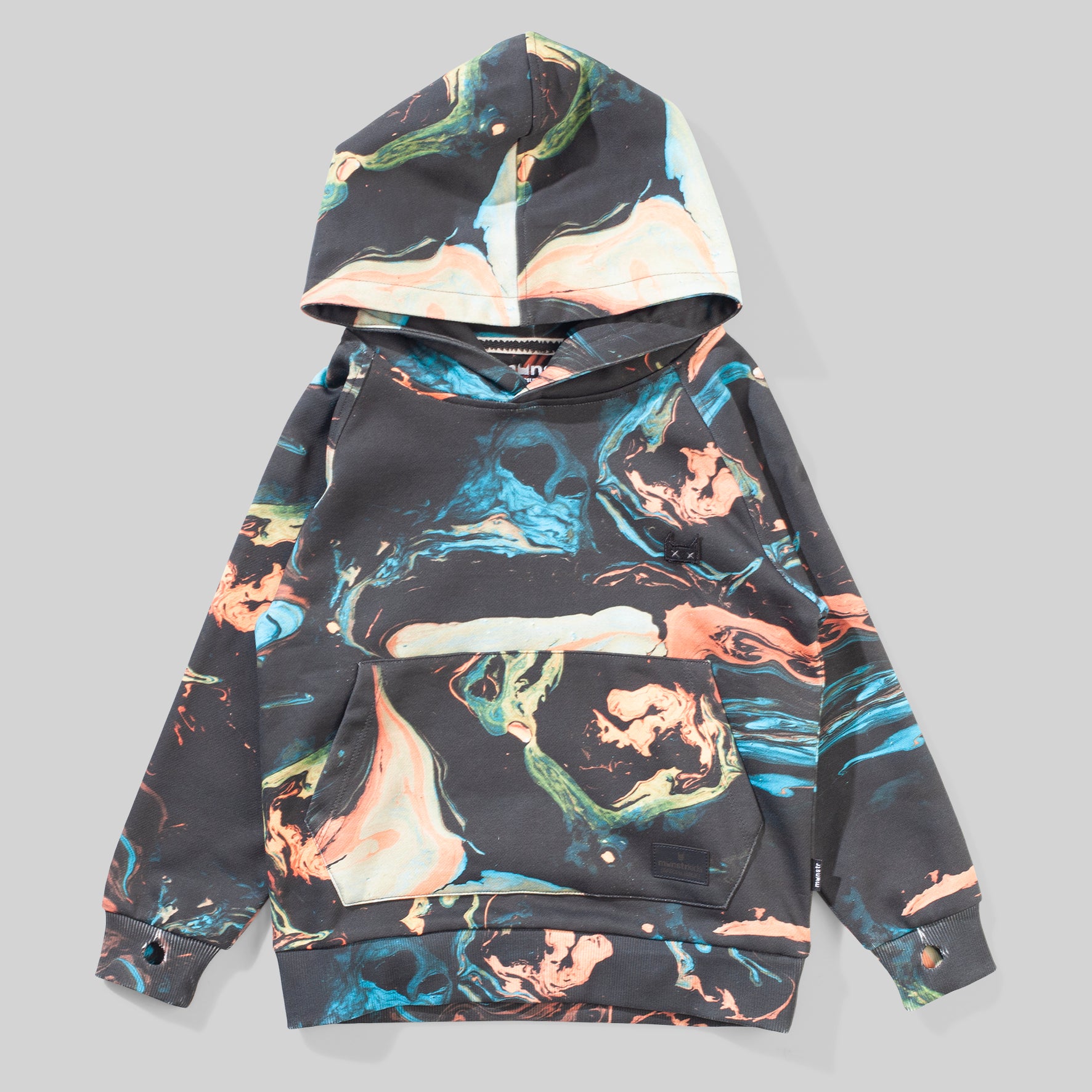 RUNNER HOODY PAINT SWIRL