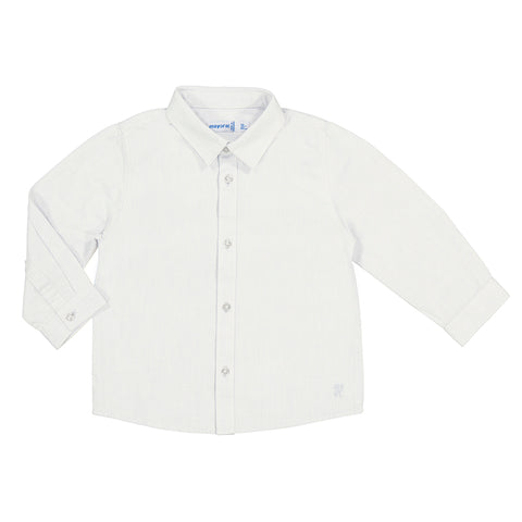 White Basic LS Shirt 3A 124.023