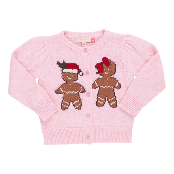 Girls Constance Sweater - Gingerbread