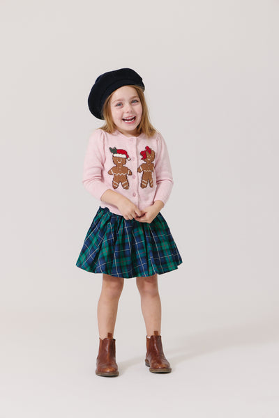 Girls Constance Sweater - Gingerbread