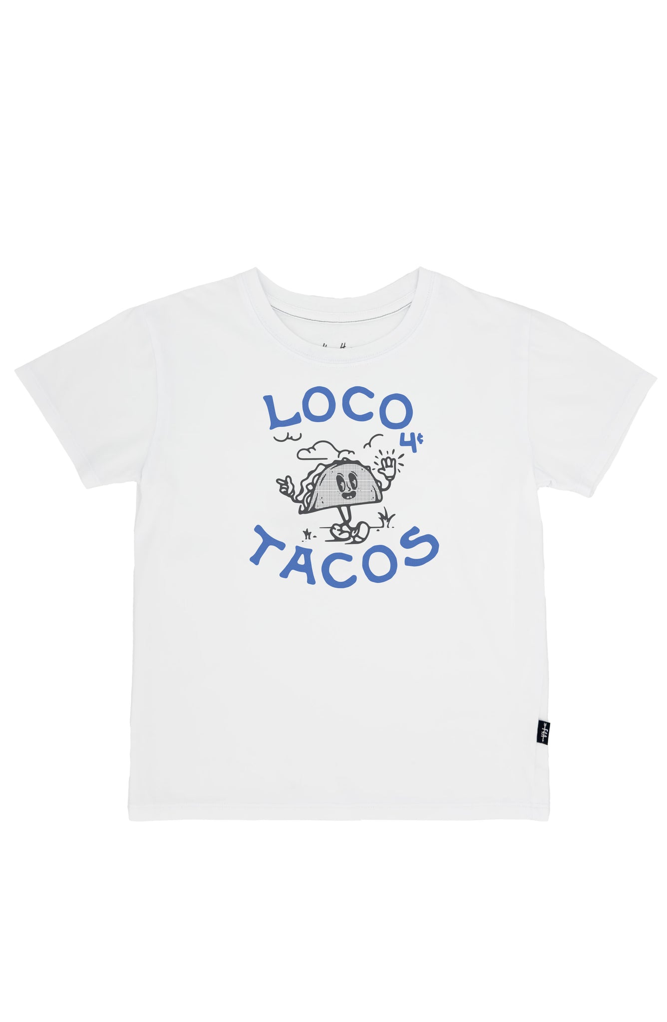 LOCO 4 TACOS T WHITE